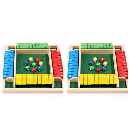 Shut The Box Game - Fun Table Math Game for Adults & KidsLimited Time Off