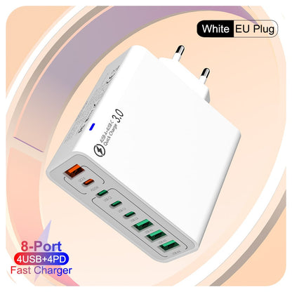 🔥🔥8 in 1 Ports USB Fast Charger
