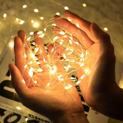 USB remote control copper wire light string