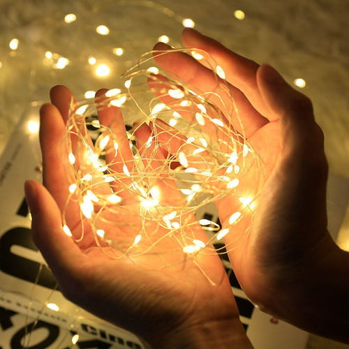 USB remote control copper wire light string