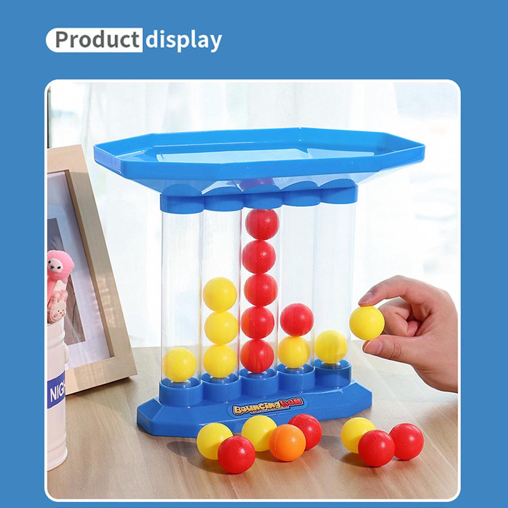 🏆Flash Sale⚡ 50K+ SOLD! Almost Gone-💥Bounce & Shoot 4-Ball Launcher Toy – 3D Tabletop Game for Multiplayer Fun, Interactive Jumping Ball Challenge