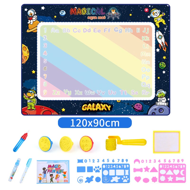 🎁Water Doodle Mat ,Aqua Painting Drawing Mat Mess Free Learning Toy Mat