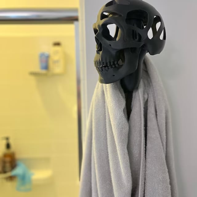 💀 3D Skull Helmet Display Package🔥