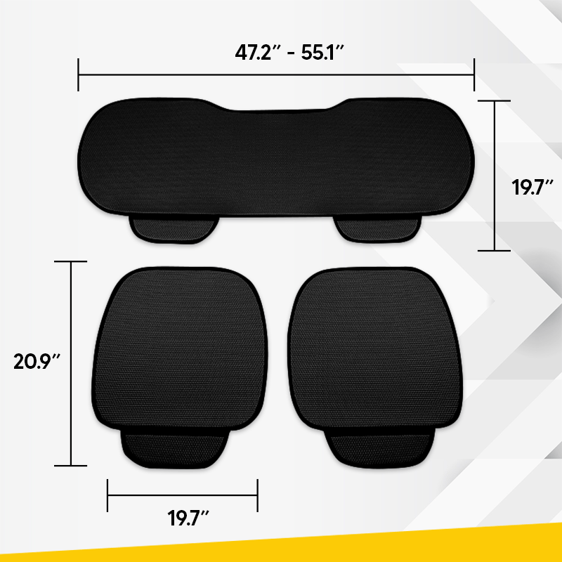 🔥🔥Breathable & Anti-Slip Viscose filament Car Seat Covers