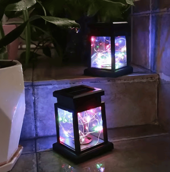 Candle Effect Solar Hanging Lantern