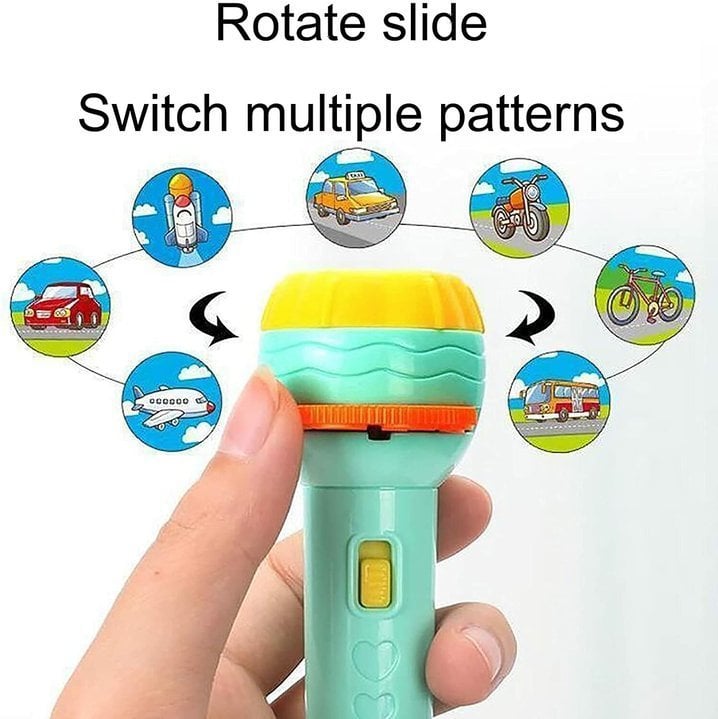 (🎅SALE-49% OFF)  Slide Projector Torch Projection Light