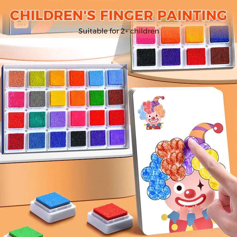 Funny Finger Painting Kit