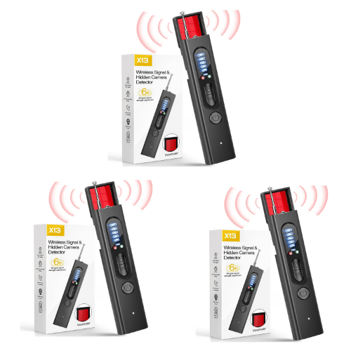 Portable Anti-Spy Camera Detector & RF Signal Scanner