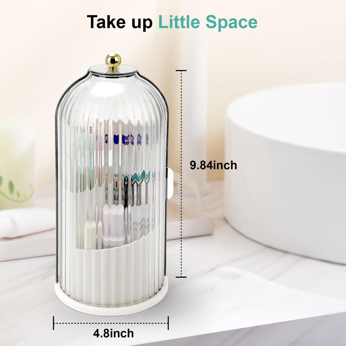 🔥✨Sliding Lid Toothbrush Organizer
