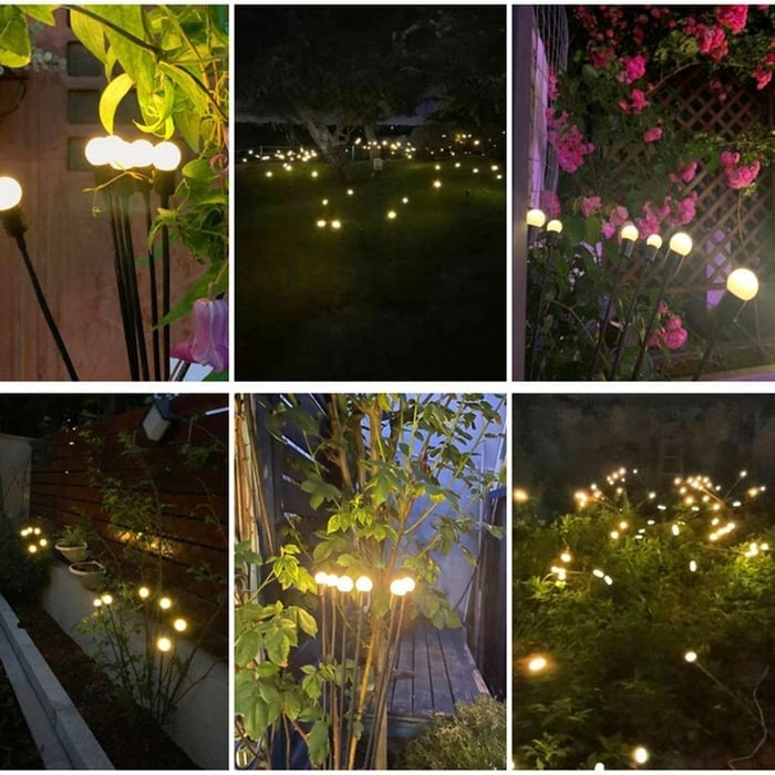 🔥Hot Sale-40% Off🔥Solar Powered Firefly Garden Light