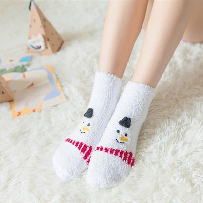 🎁Christmas Style Thickened Warm Socks