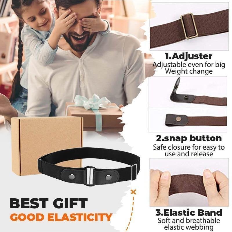 (💥Father's Day Promotion - 49% OFF)- Buckle-free Invisible Elastic Waist Belts