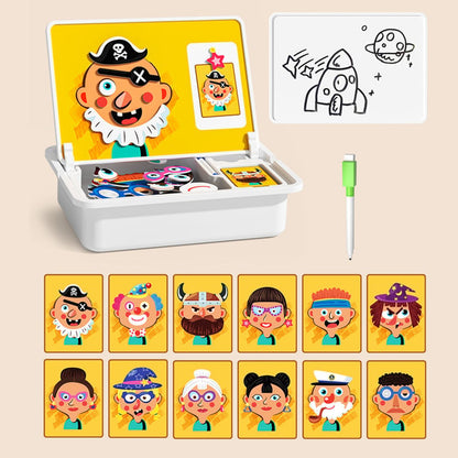 Magnetic Puzzle Learning Building Block Toys