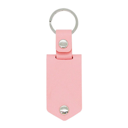 💖Valentine's Day hot sale✨Gift to Husband-Customized Leather Photo Text Keychain