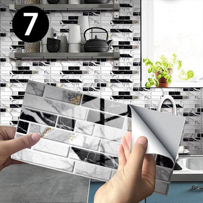 🔥 CREATIVE HOME BEAUTIFICATION 3D TILE STICKERS