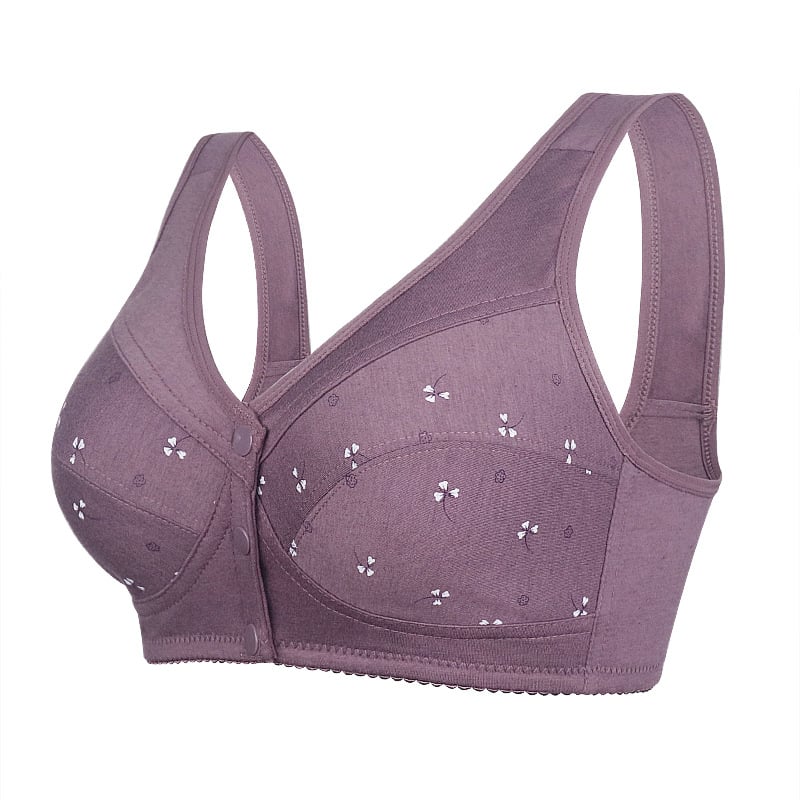 🔥Comfortable Front Button Bra🎀