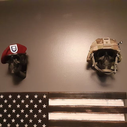 💀 3D Skull Helmet Display Package🔥