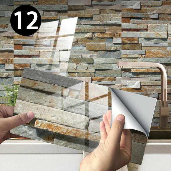 🔥 CREATIVE HOME BEAUTIFICATION 3D TILE STICKERS