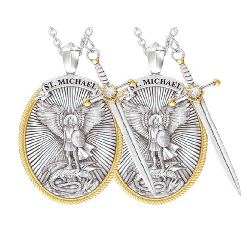 St. Michael Archangel Pendant (Necklace)