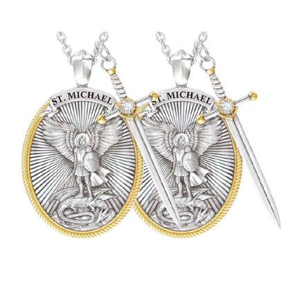 St. Michael Archangel Pendant (Necklace)