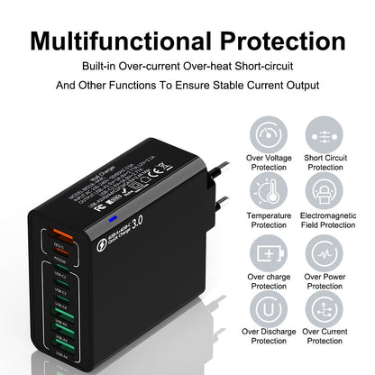 🔥🔥8 in 1 Ports USB Fast Charger