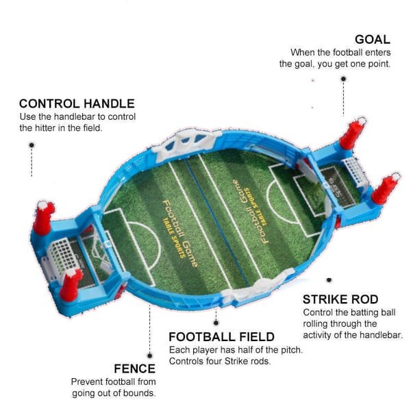 ⚽Mini Tabletop Soccer Game Desktop