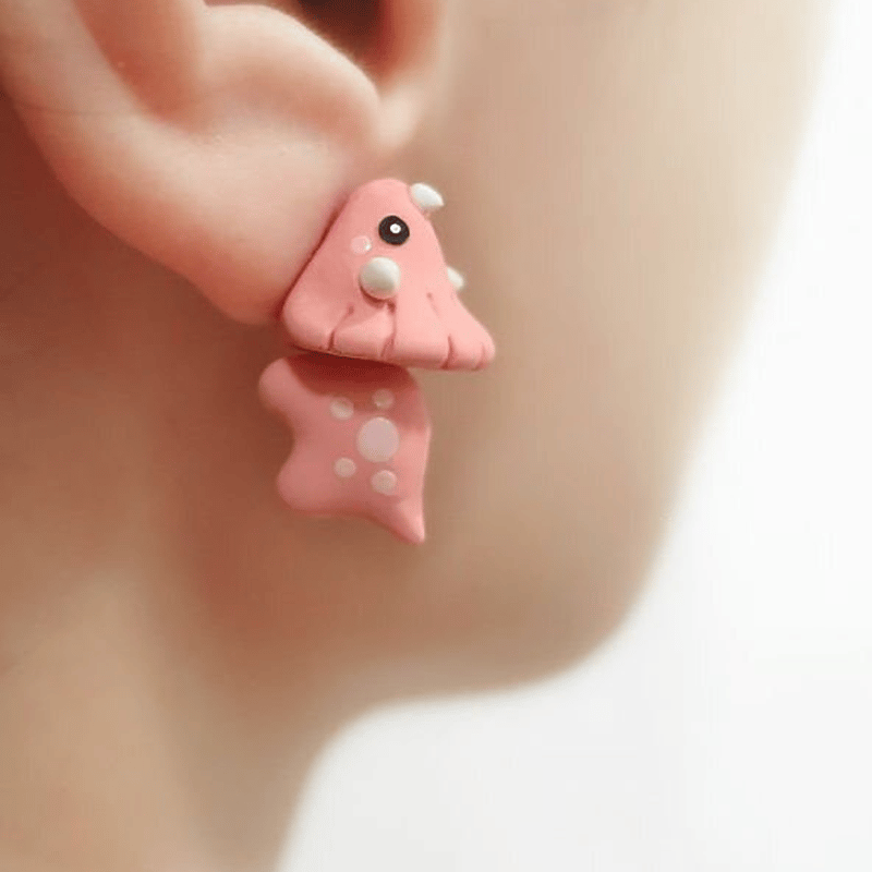 Cute Animal Bite Earrings