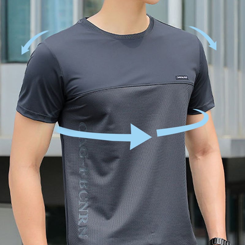 🎁Men's Fashion Quick-Dry Breathable Two Piece Set