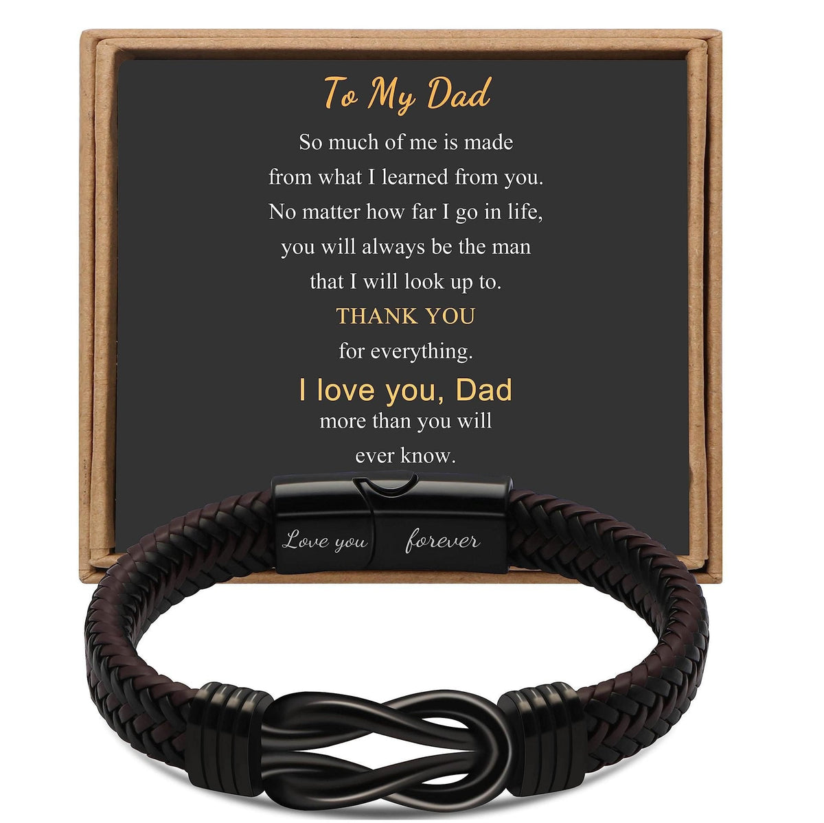 Magnetic Black Twist Style Stainless Steel Men's Bracelet