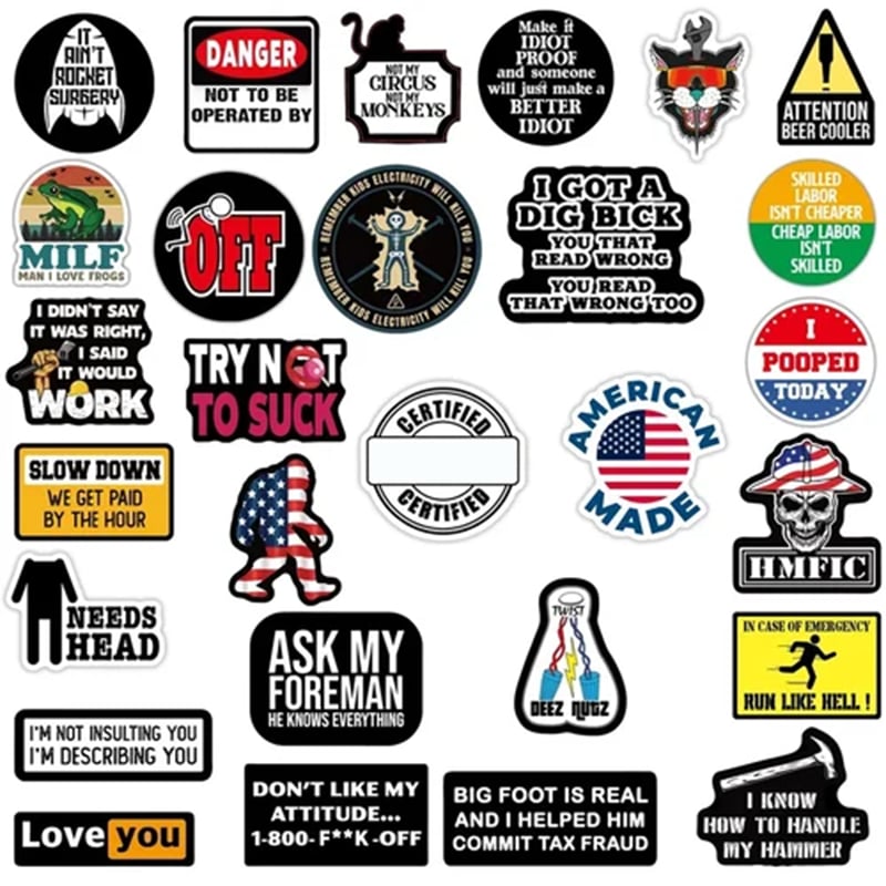 🔥150 individuality stickers