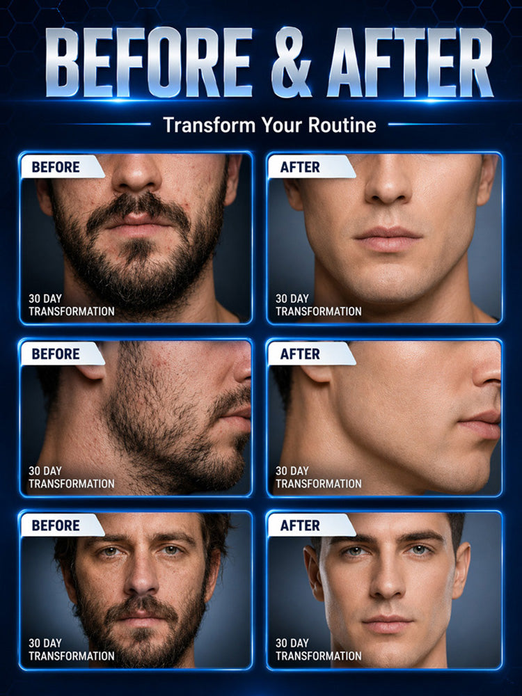 Shave, Cut & Remove Hair in 1 Second — German Precision Dual-Head Pocket Shaver for the Whole Family