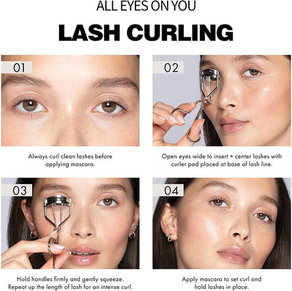 🏆Flash Sale⚡Stainless Steel Eyelash Curler - Professional Lash Curving Tool for Long-Lasting Lift