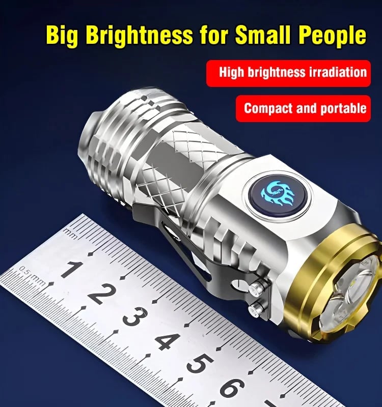 🔥New Year Hot Sale🔥Mini Flash Super Power Flashlight