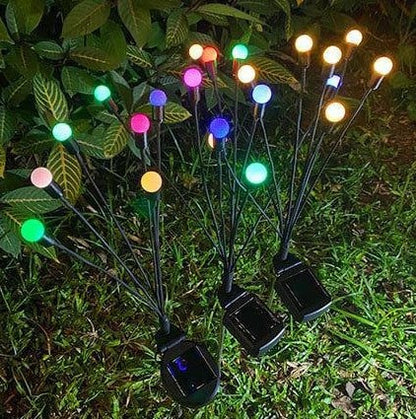 🔥Hot Sale-40% Off🔥Solar Powered Firefly Garden Light
