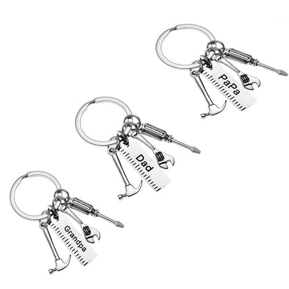🎁Father's Day Gift: Car Enthusiast Tool Keychain for Dad