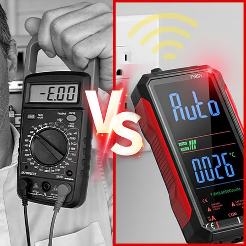 True RMS 6000-Count Digital Voltmeter