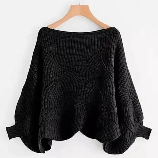 🎅Early Christmas Sales 47% OFF - Bat Sleeve Knitting Shawl