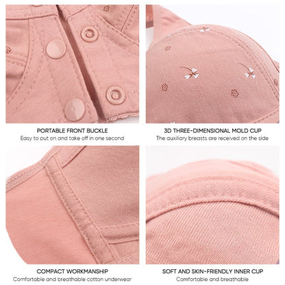 🔥Comfortable Front Button Bra🎀