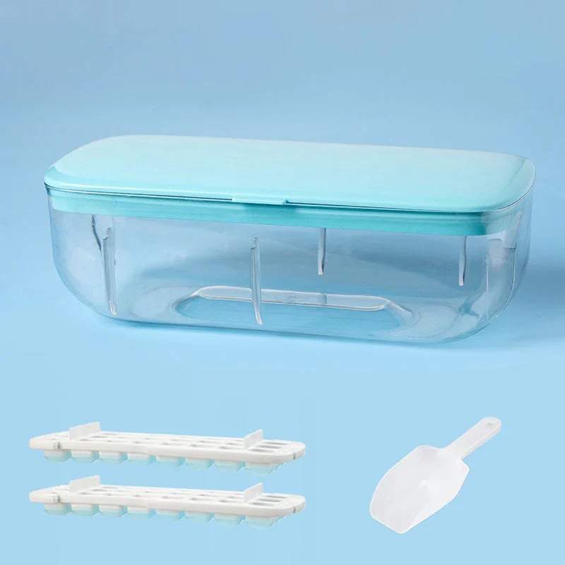 Press Type Ice Cube Maker